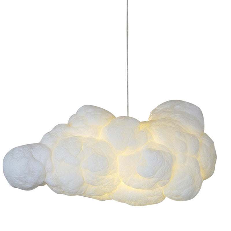 DreamCloud LED Pendant Light, Modern Floating Cloud Ceiling Light, Gold-x
