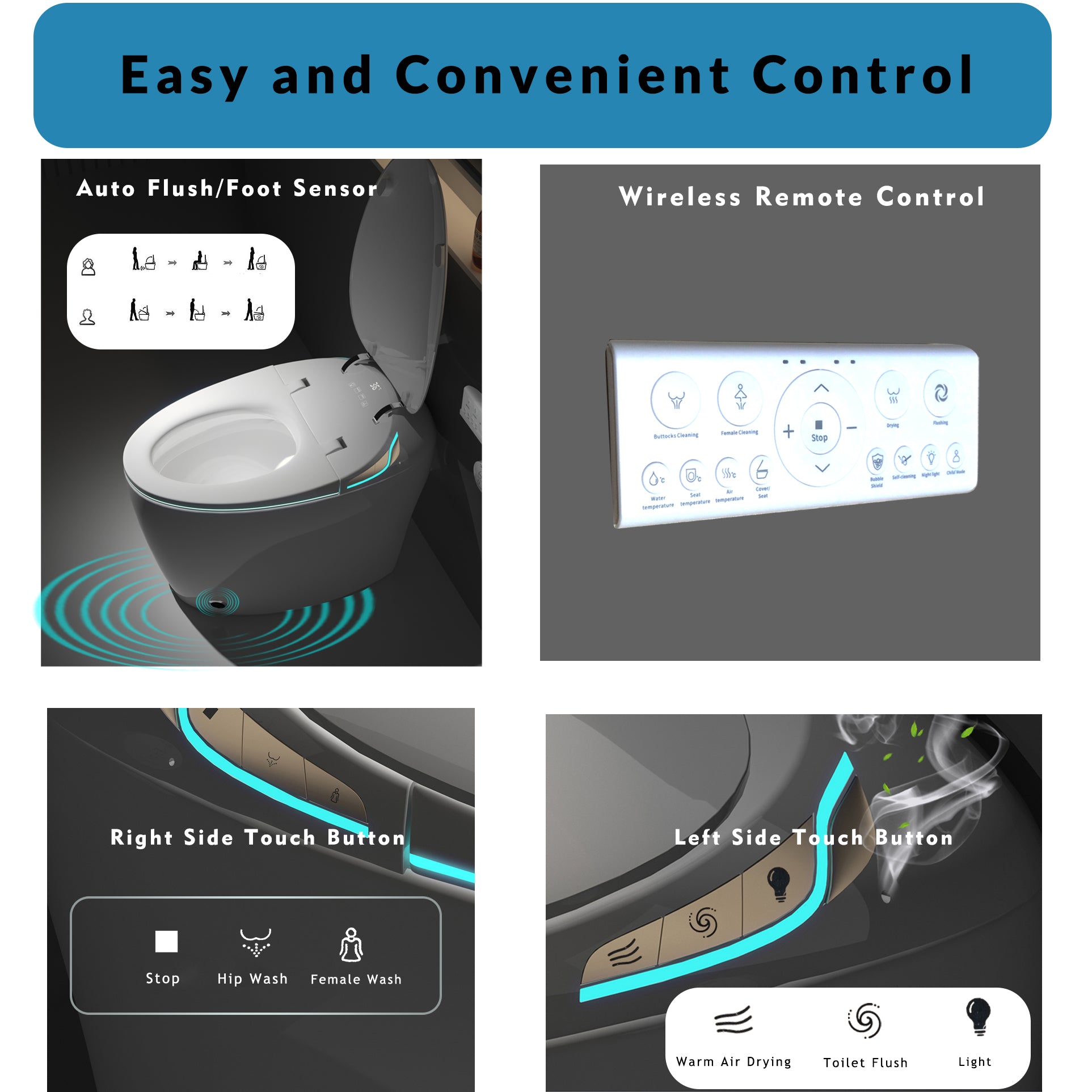 Unique Smart Toilet
