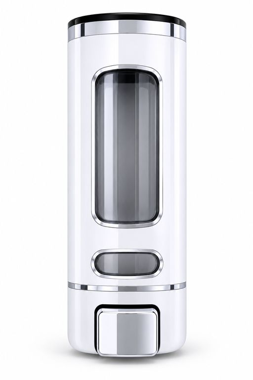 Capsul Wall Mount Soap Dispenser, Premium Liquid Soap Dispenser, ABS Bathroom & Kitchen Soap Dispenser, Gold-x