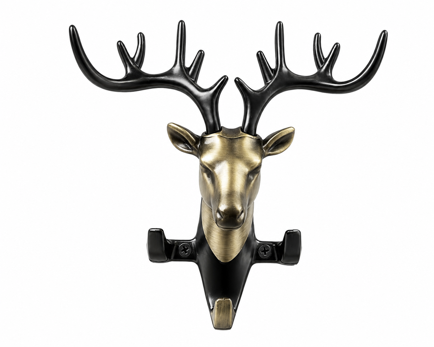 Deer Key Holder Wall Hook – Gold-x
