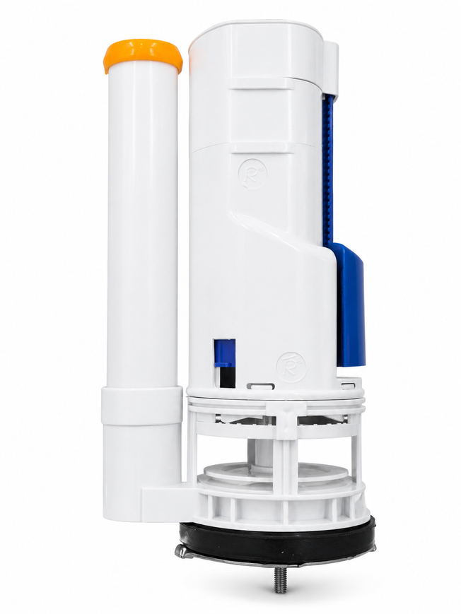 Toilet Cistern Siphon, Premium Flush Valve Replacement, Durable Internal Flush Mechanism, Gold-x