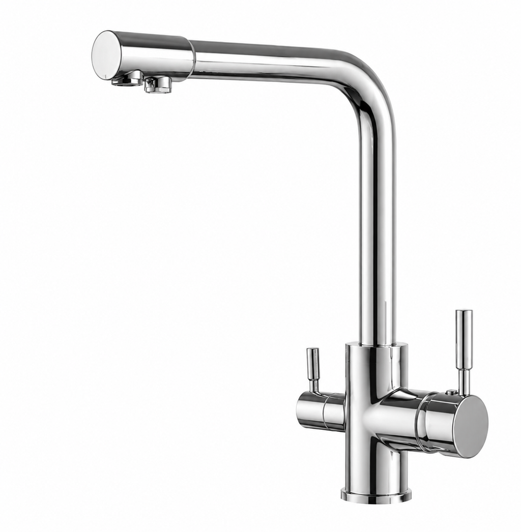 Sink Mixer With Ro Tap - Gold-x