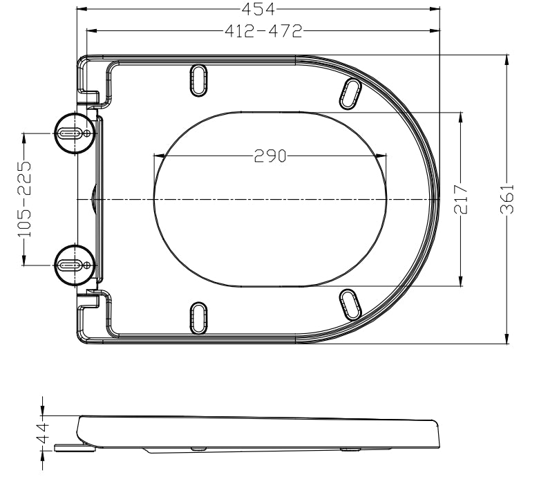 U-shaped Toilet Seat Cover