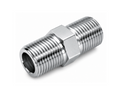 Brass Hex Nipple | Male x Male Thread Pipe Connector, Heavy-Duty Plumbing Fitting, Gold-x