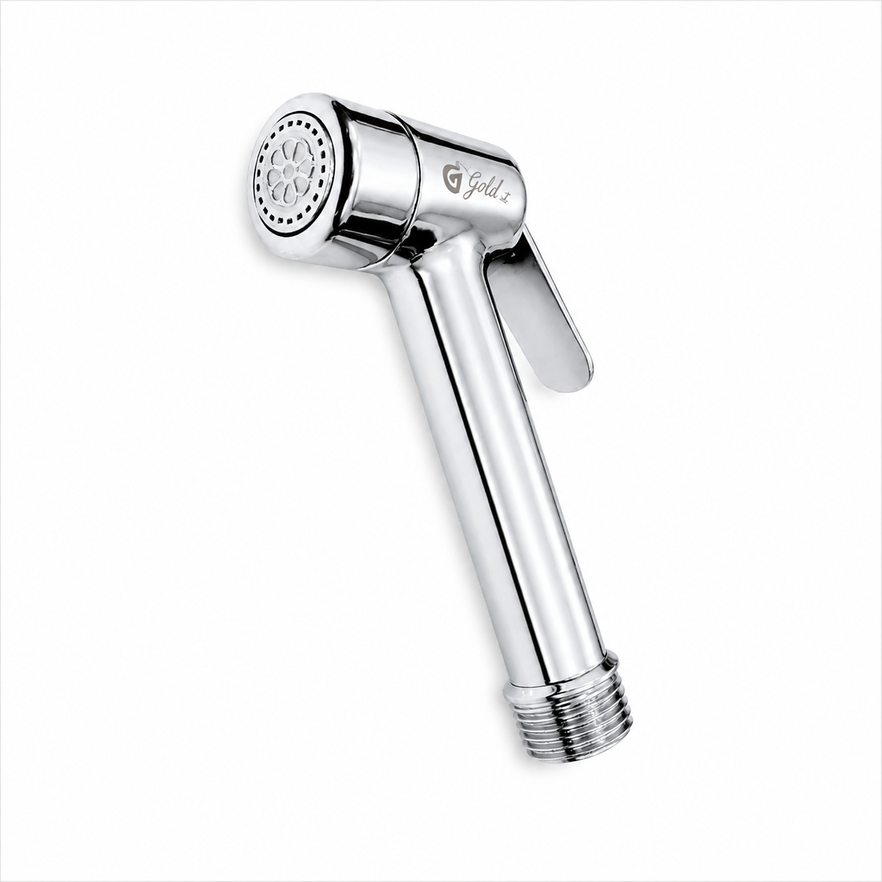 Health Faucet 221, Premium Stainless Steel Handheld Bidet Sprayer, High-Pressure Toilet Jet Spray, Leak-Proof Bathroom Hand Shower, Gold-x