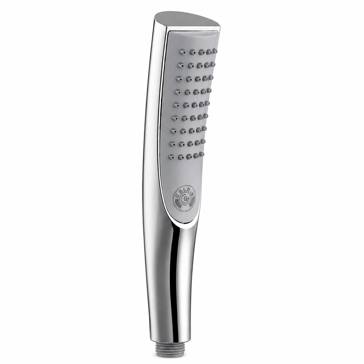Sleek Gray Premium Hand Shower Set, Chrome Finish, Complete Set with Wall Hook & 1.5m Premium Hose, Gold-x