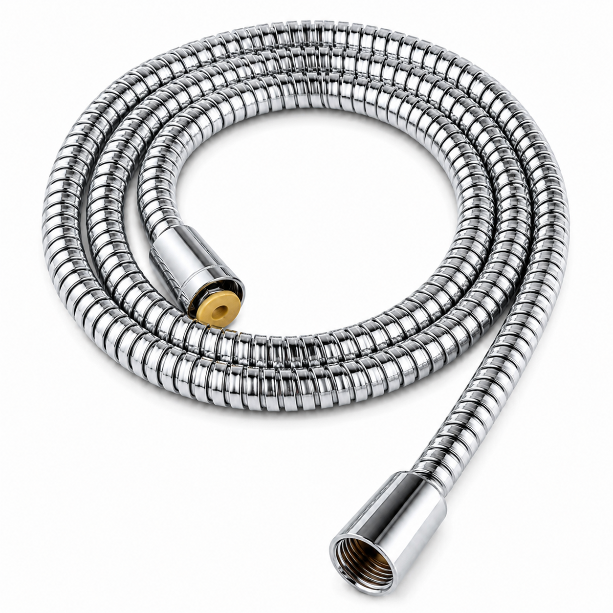 Stainless Steel Shower HosE, Flexible Hose for Health Faucets & Hand Shower, 1 Meter & 1.5 Meter, Gold-x