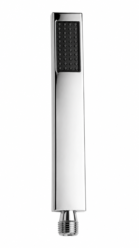 Stainless Steel Premium Hand Shower Set, High-Pressure Chrome Finish, Complete Set with Wall Hook & 1.5m Premium Hose, Gold-x