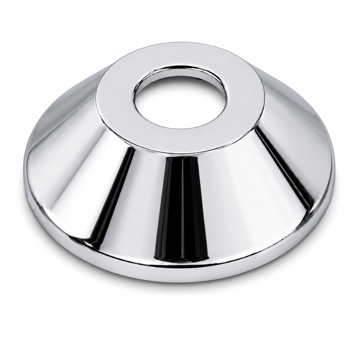 Stainless Steel Dome Flange – SS Dome Wall Cover for Shower Arm, Pipe & Bathroom Fittings, Gold-x