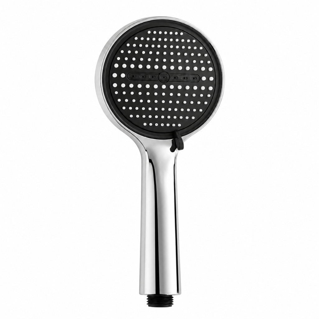 Waterfall Multi Flow Premium Hand Shower Set, High-Pressure Chrome Finish, Complete Set with Wall Hook & 1.5m Premium Hose, Goldx
