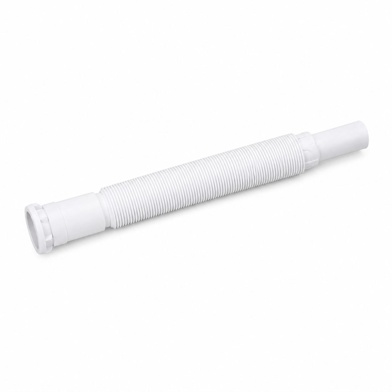PTMT Spring Waste Pipe, Flexible Drain Pipe for Wash Basin & Sink, Gold-x