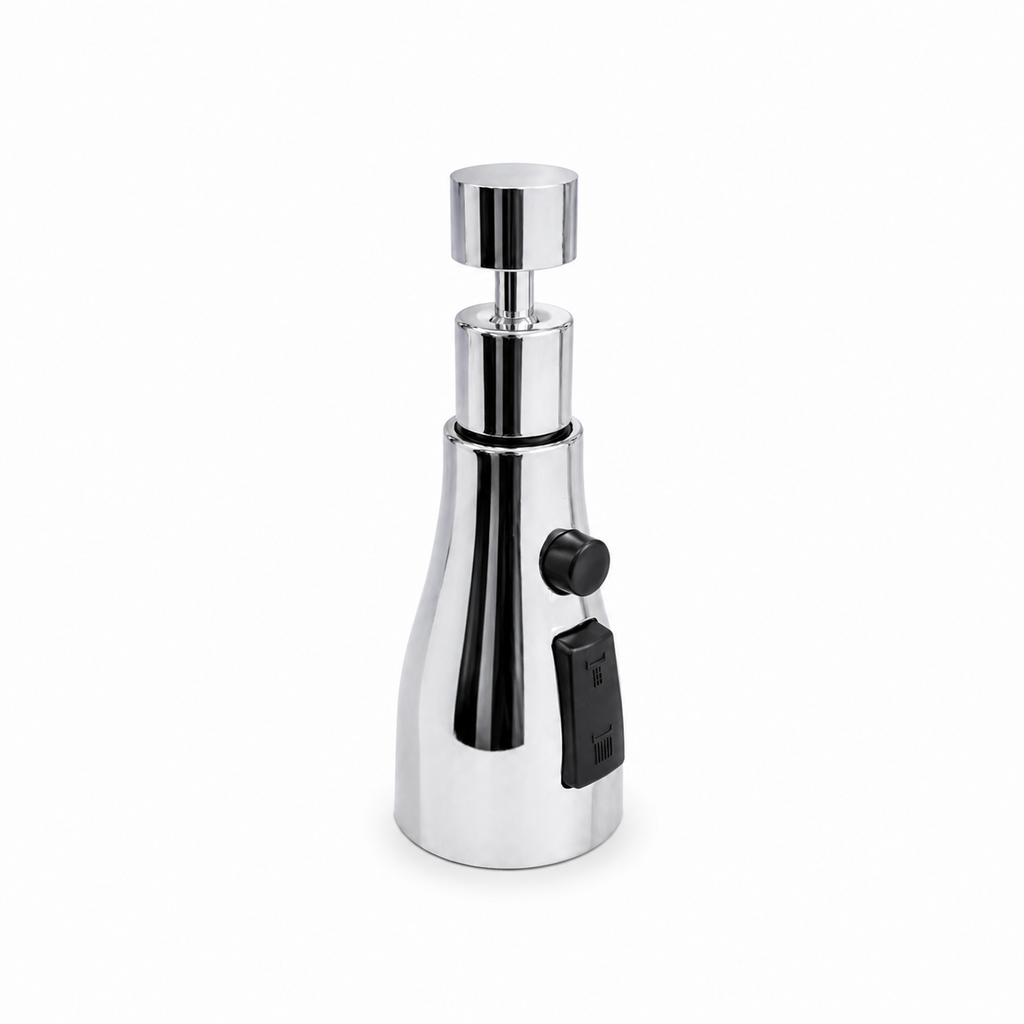 Tap Shower Bulb Type, High-Pressure Faucet Shower Attachment for Kitchen & Bathroom, Gold-x