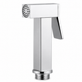 Square Chrome Health Faucet, Premium ABS Jet Spray for Bathroom, Gold-x