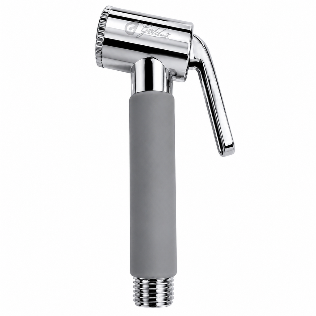 Jaguar Gray ABS Health Faucet, Premium Jet Spray for Bathroom, Gold-x