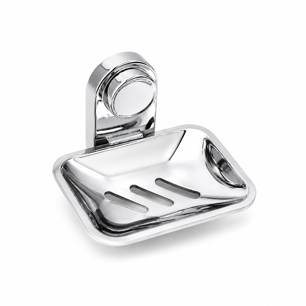 Heavy Square Soap Dish, Premium Stainless Steel Wall-Mounted Soap Holder (200g), Gold-x