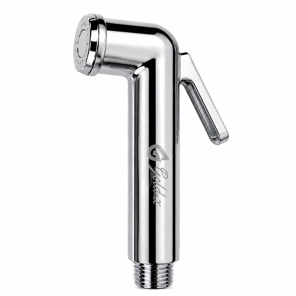 Big Opal Chrome Health Faucet, Premium ABS Jet Spray for Bathroom, Gold-x