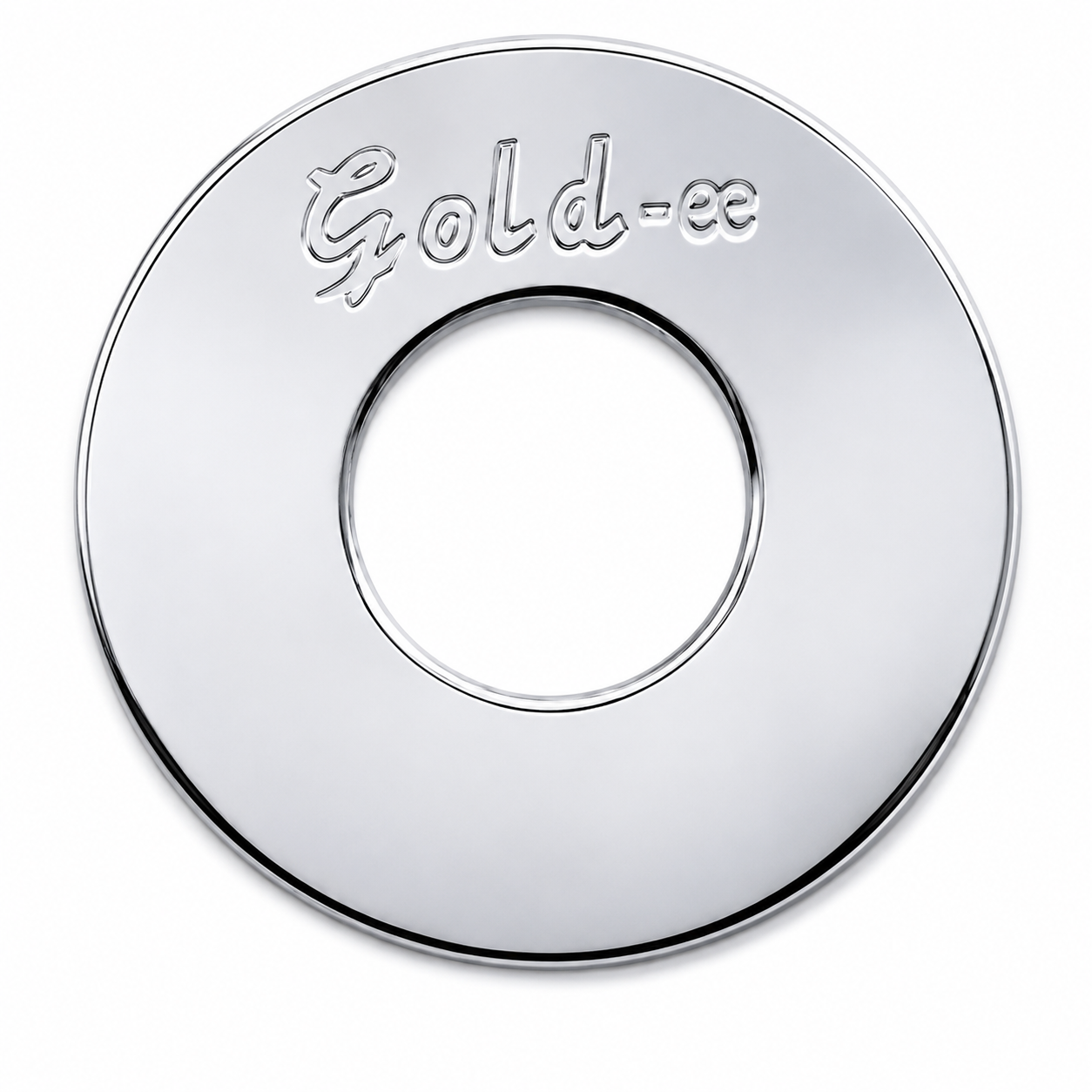 Pillar Cock Flenge – Stainless Steel Decorative Base Cover for Basin & Sink Pillar Taps, Gold-x