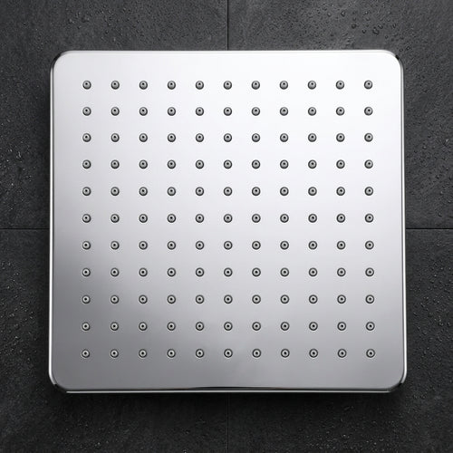 6" Kollar Stainless Steel Overhead Shower – Premium Chrome Finish, Gold-x