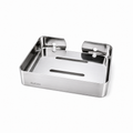 Stainless Steel Bucket Soap Dish, Rust-Resistant Bathroom Soap Holder, Gold-x