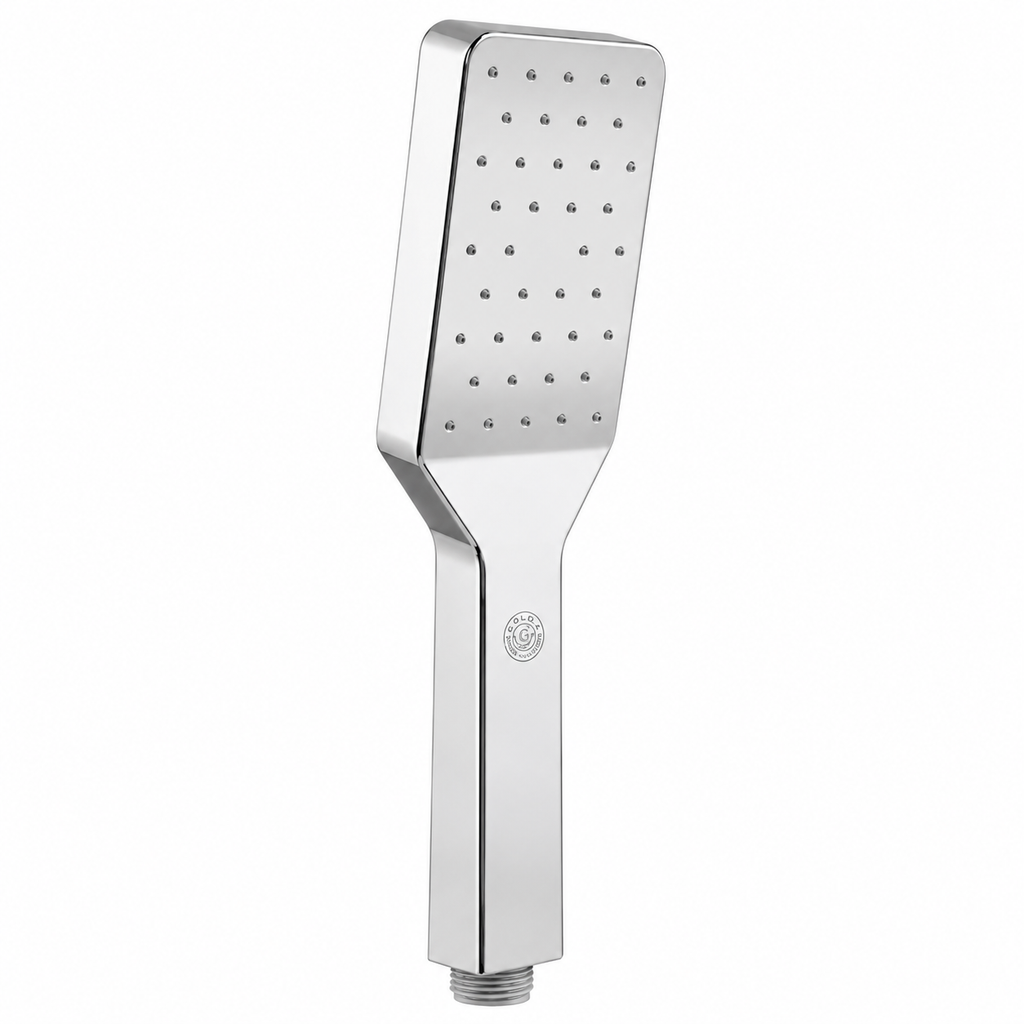 WaterClean Hand Shower Set, Premium Chrome Finish, Complete Set with Wall Hook & 1.5m Premium Hose, Gold-x