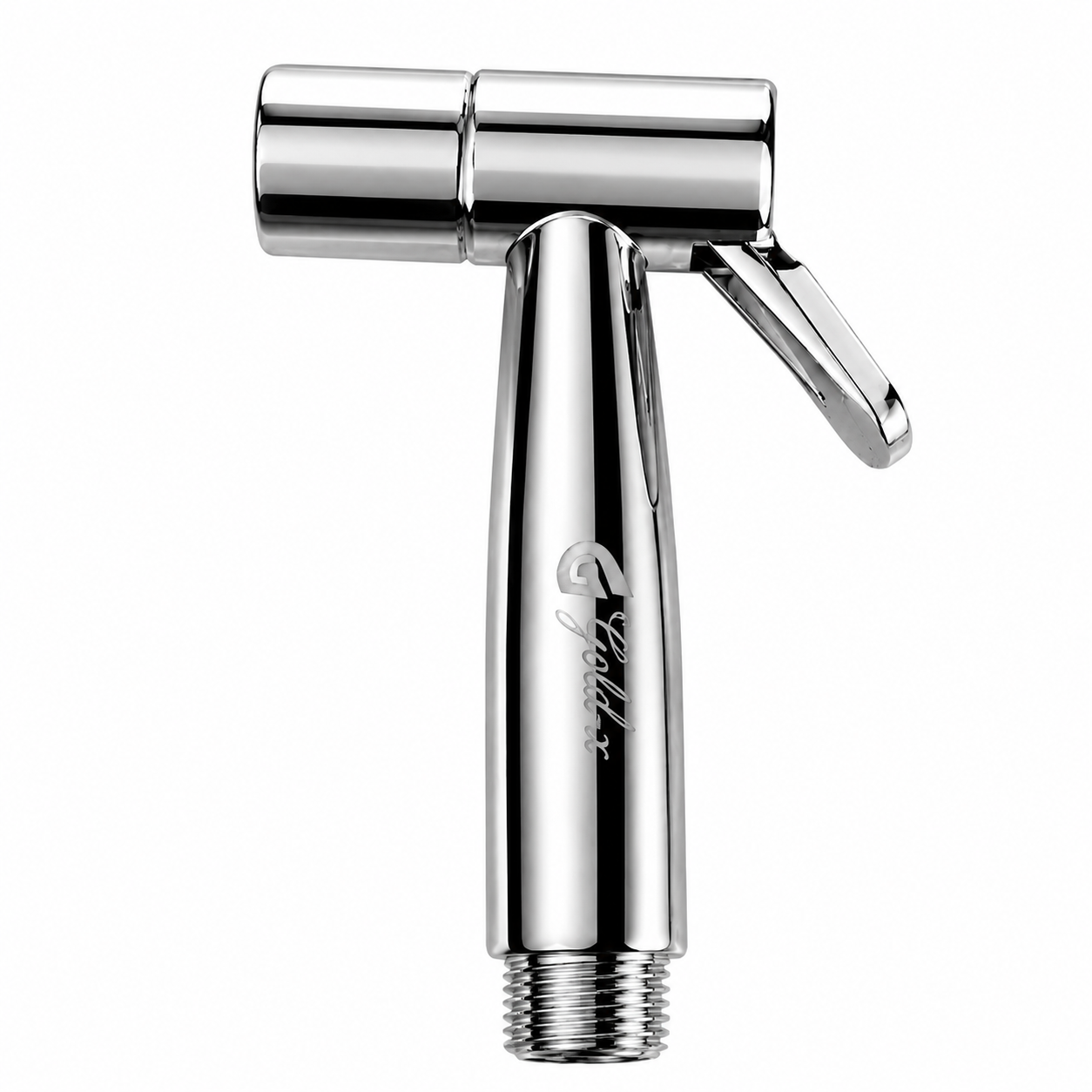 Brass Mix ABS Health Faucet | Chrome Jet Spray with Brass Inner Body, Gold-x