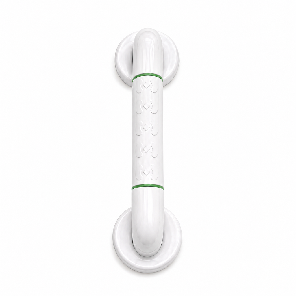 White Grab Bar, Heavy Duty Bathroom Safety Support Handle, Gold-x