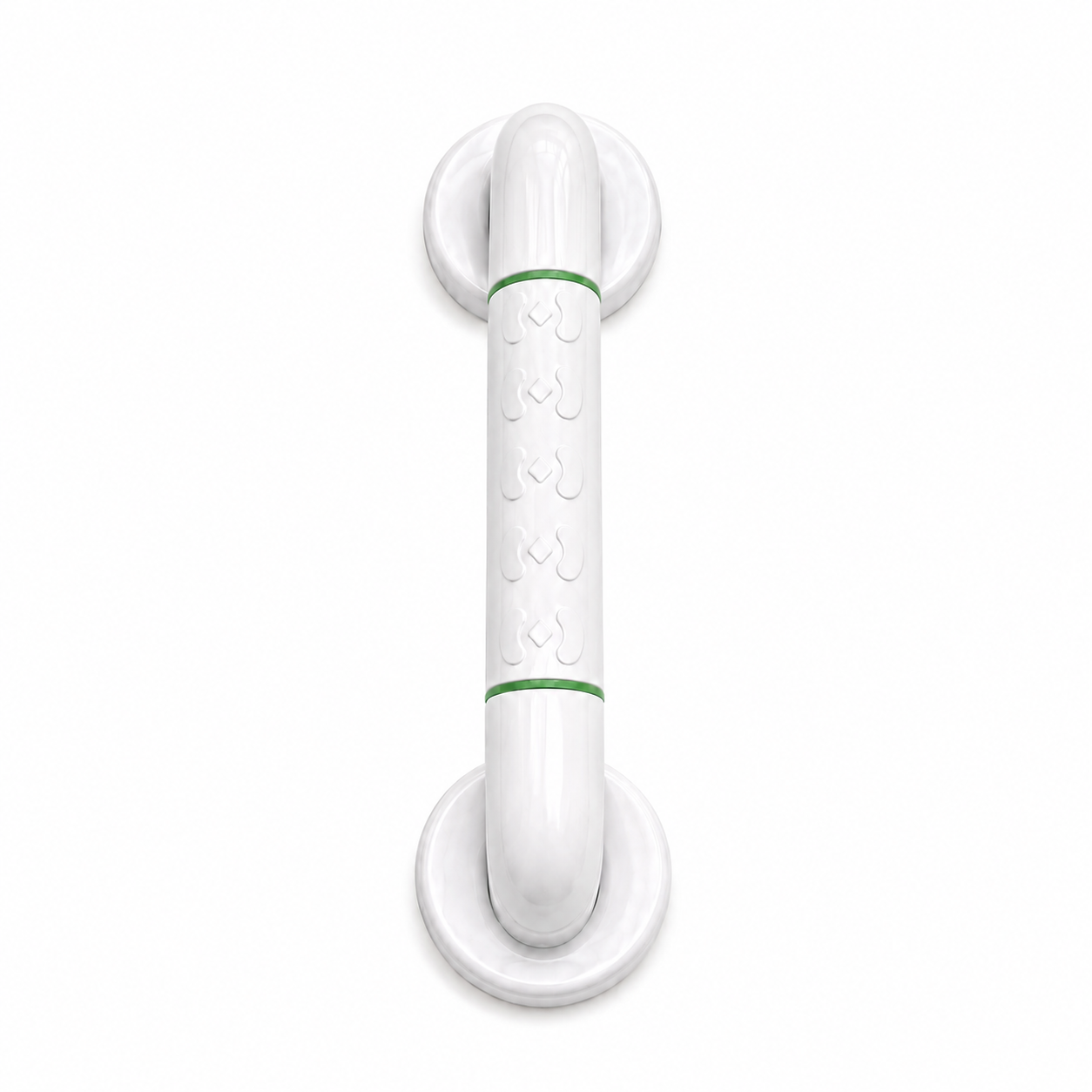 White Grab Bar, Heavy Duty Bathroom Safety Support Handle, Gold-x