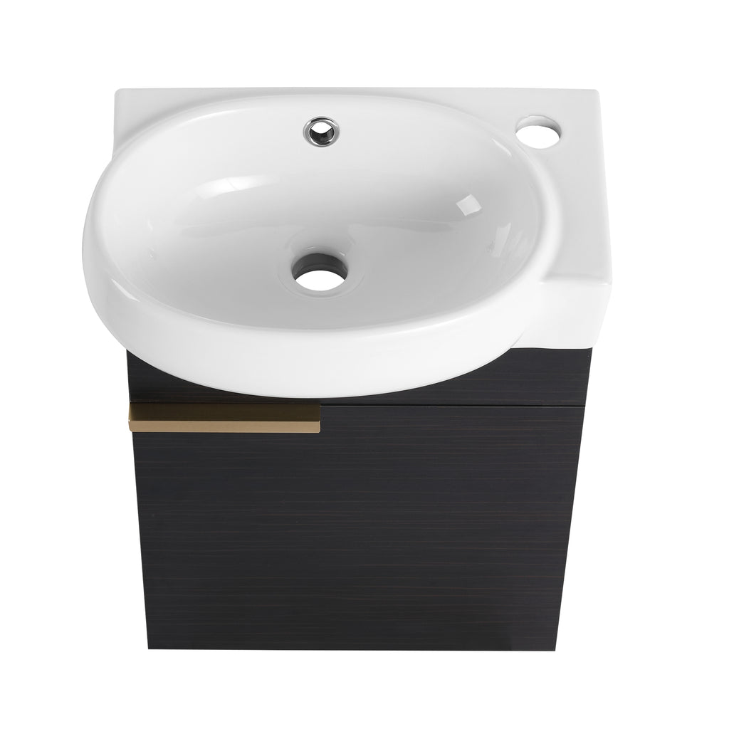16” Soft Close Bathroom Vanity