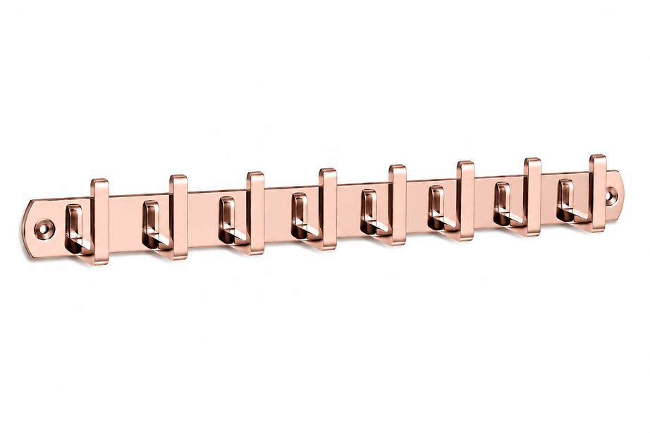 Cloth Hook 8 Point Aluminium - Gold-x
