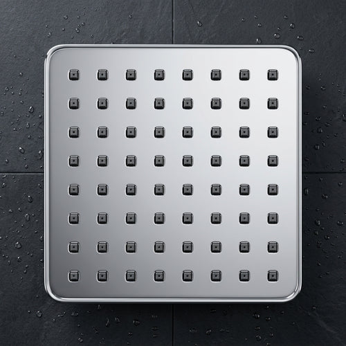 6" Elegant Stainless Steel Overhead Shower – Premium Chrome Finish, Gold-x