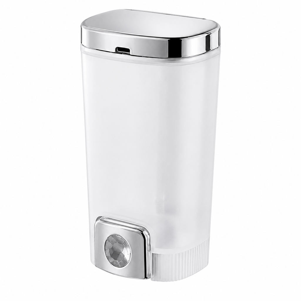 Parry Wall Mount Soap Dispenser, Premium ABS Liquid Soap Dispenser for Bathroom & Kitchen, Gold-x