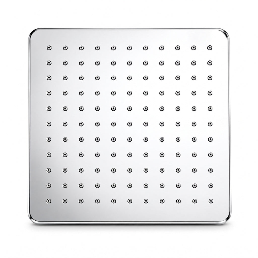 6" Kollar Stainless Steel Overhead Shower – Premium Chrome Finish, Gold-x