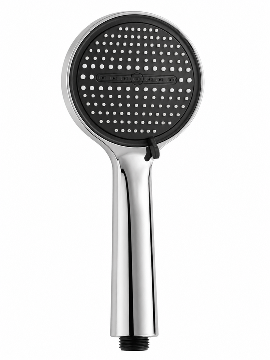 Waterfall Multi Flow Premium Hand Shower Set, High-Pressure Chrome Finish, Complete Set with Wall Hook & 1.5m Premium Hose, Goldx