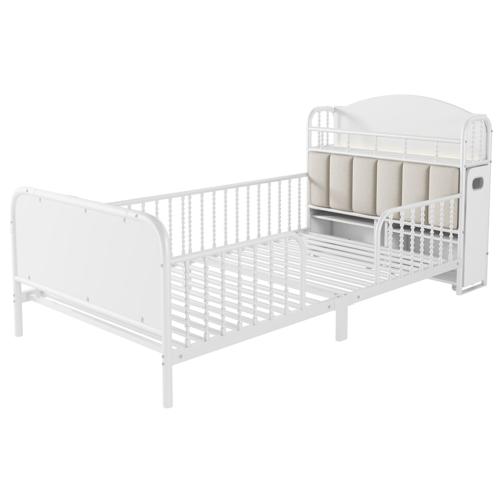 Twin Size Metal Platform Bed