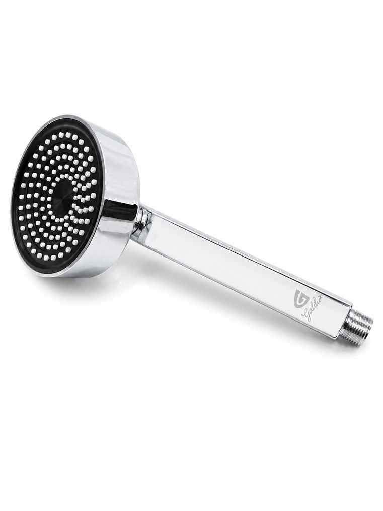 MOTU ABS Hand Shower – Premium Chrome Finish | Ergonomic Handheld Shower Head - Gold-x