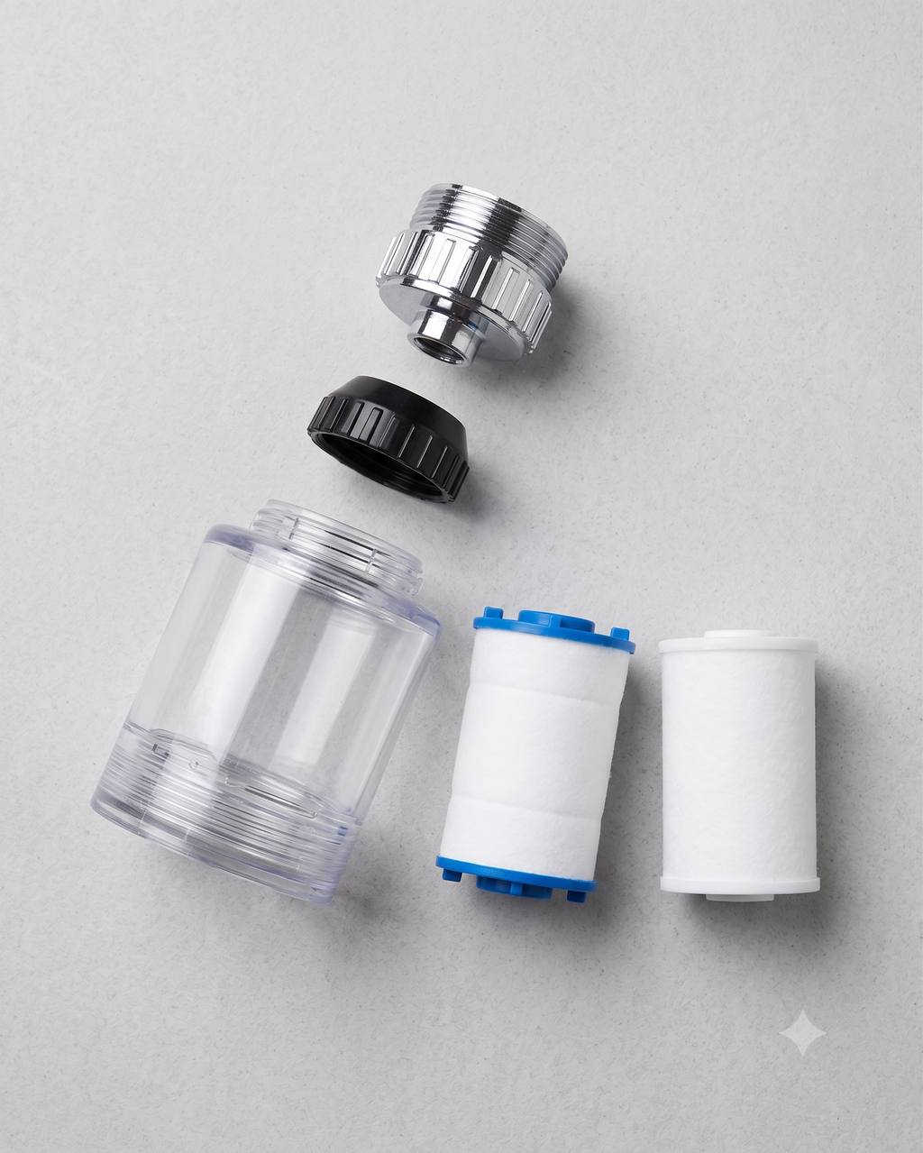 Tap Filter, Water Purifier Faucet Filter for Kitchen & Bathroom Taps, Gold-x