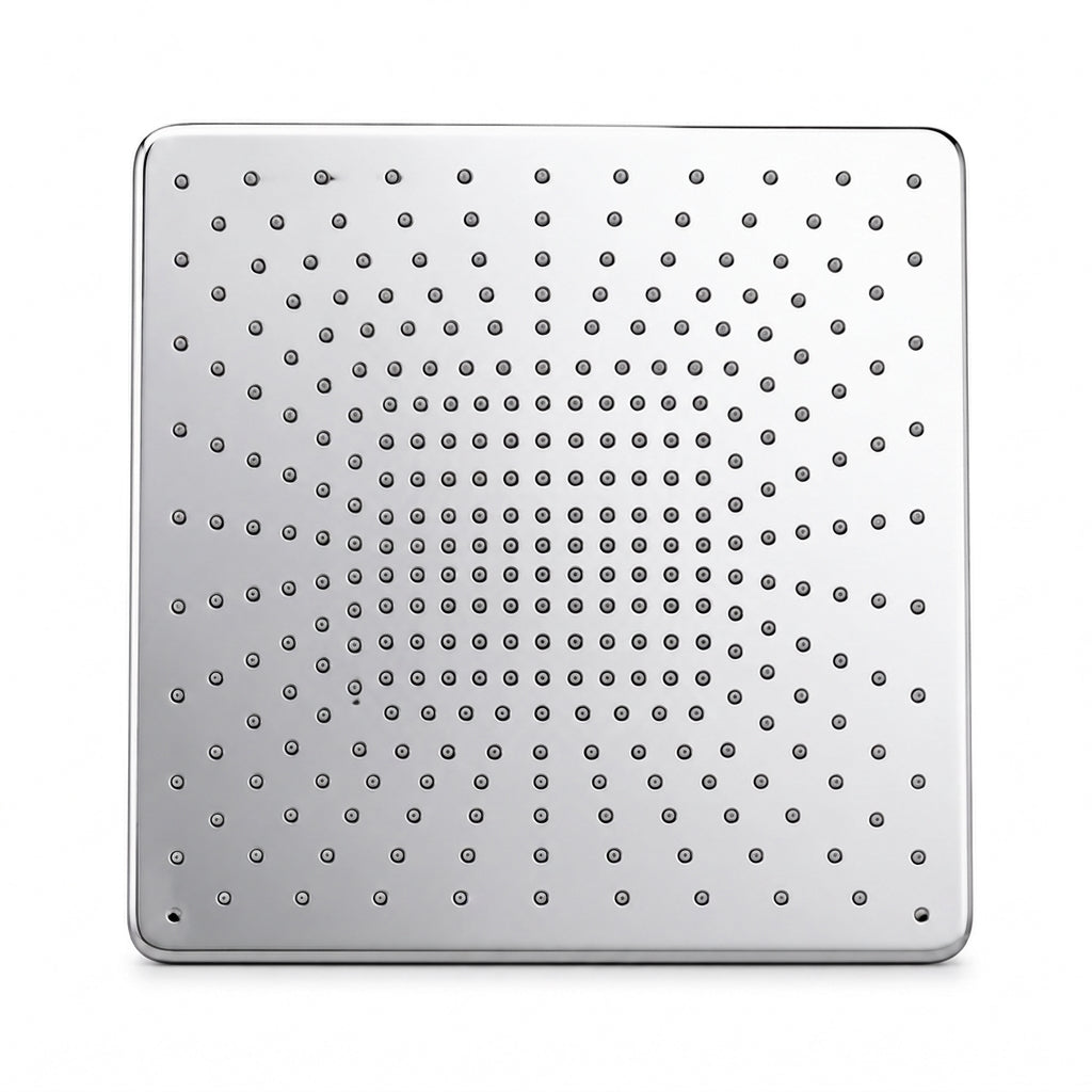 6" Soft Stainless Steel Overhead Shower – Premium Chrome Finish | GoldX