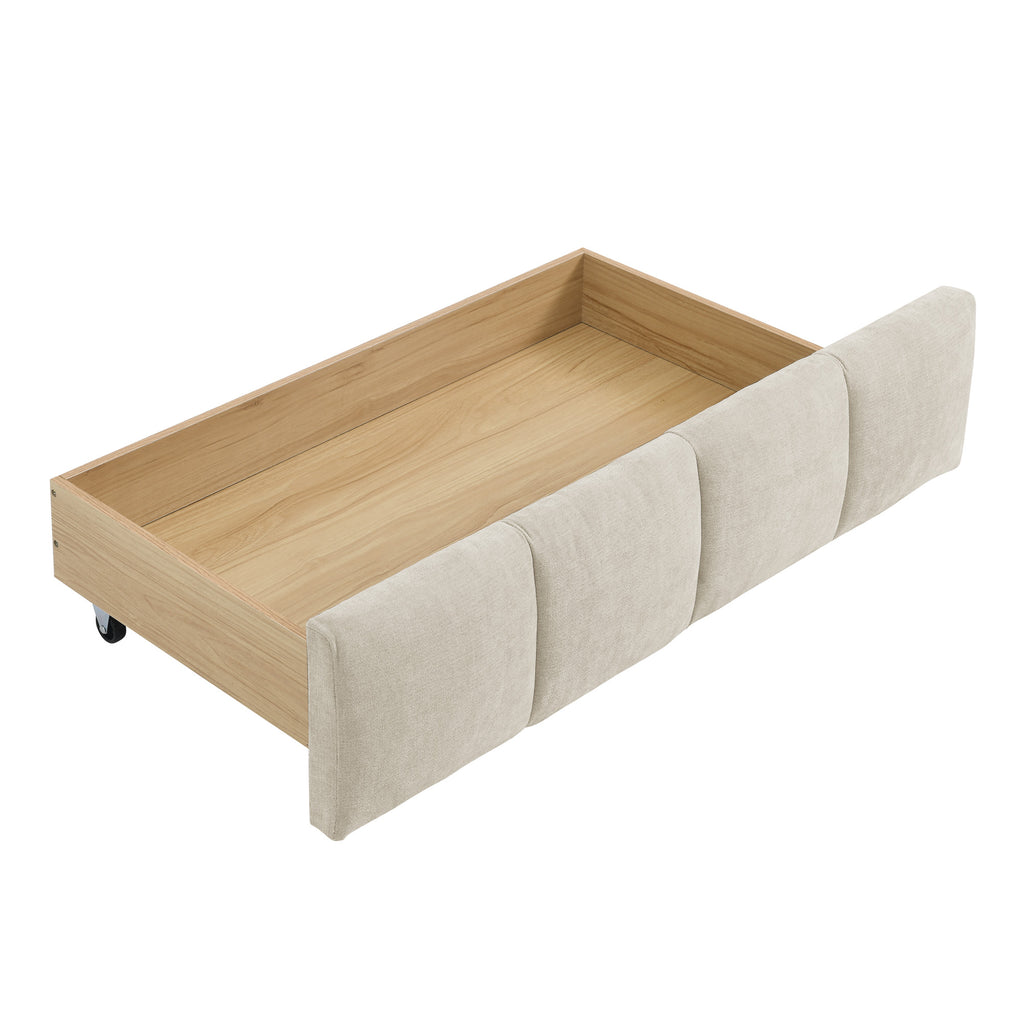 King Size Upholstered Bed