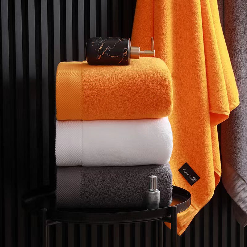 GoldX Premium 100% Cotton Bath Towel, Ultra Soft, Highly Absorbent & Quick Dry Luxury Bathroom Towel