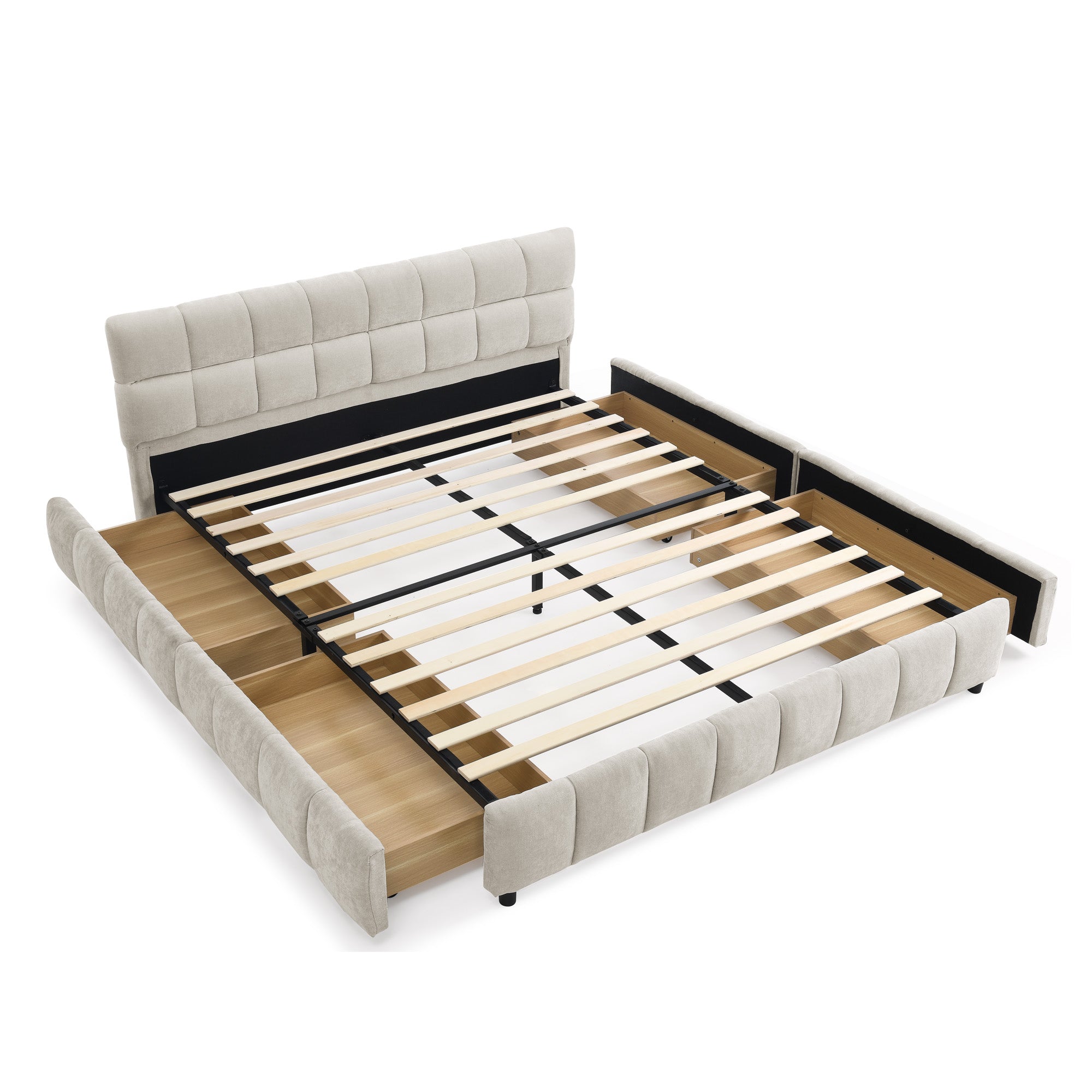 Queen Size Upholstered Bed