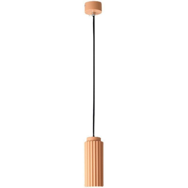 Modern Minimalist Cylindrical Pendant Light, Nordic Hanging Ceiling Lamp for Kitchen, Dining Room, Bedroom & Living Room