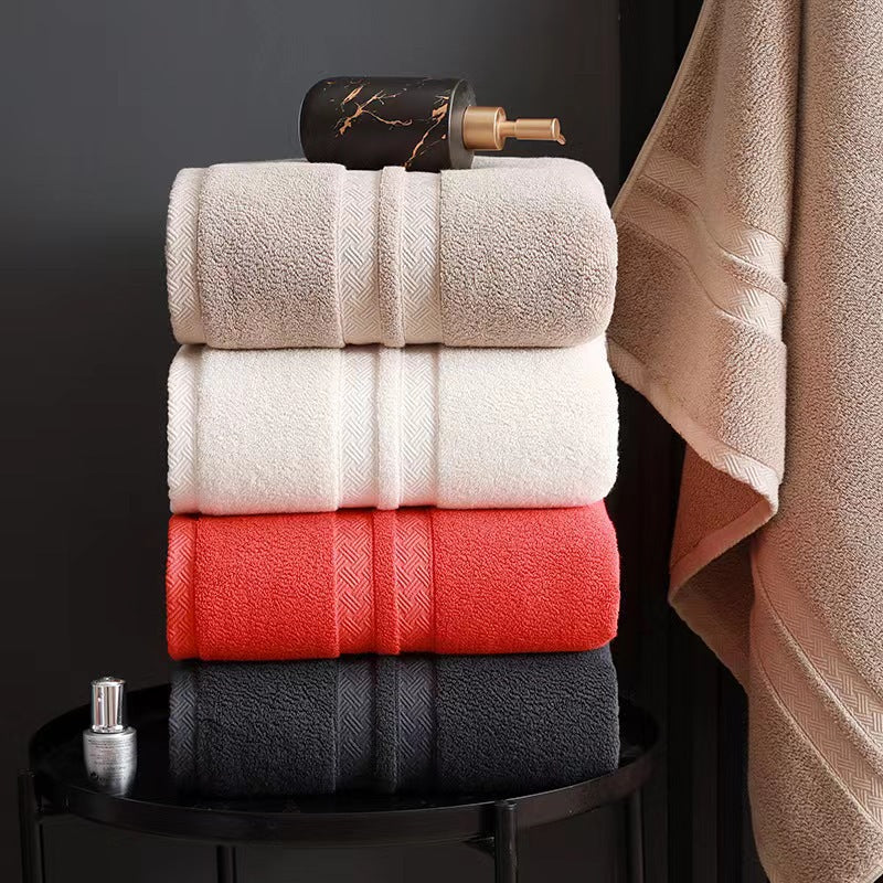GoldX Premium 100% Cotton Bath Towel, Ultra Soft, Highly Absorbent & Quick Dry Luxury Bathroom Towel