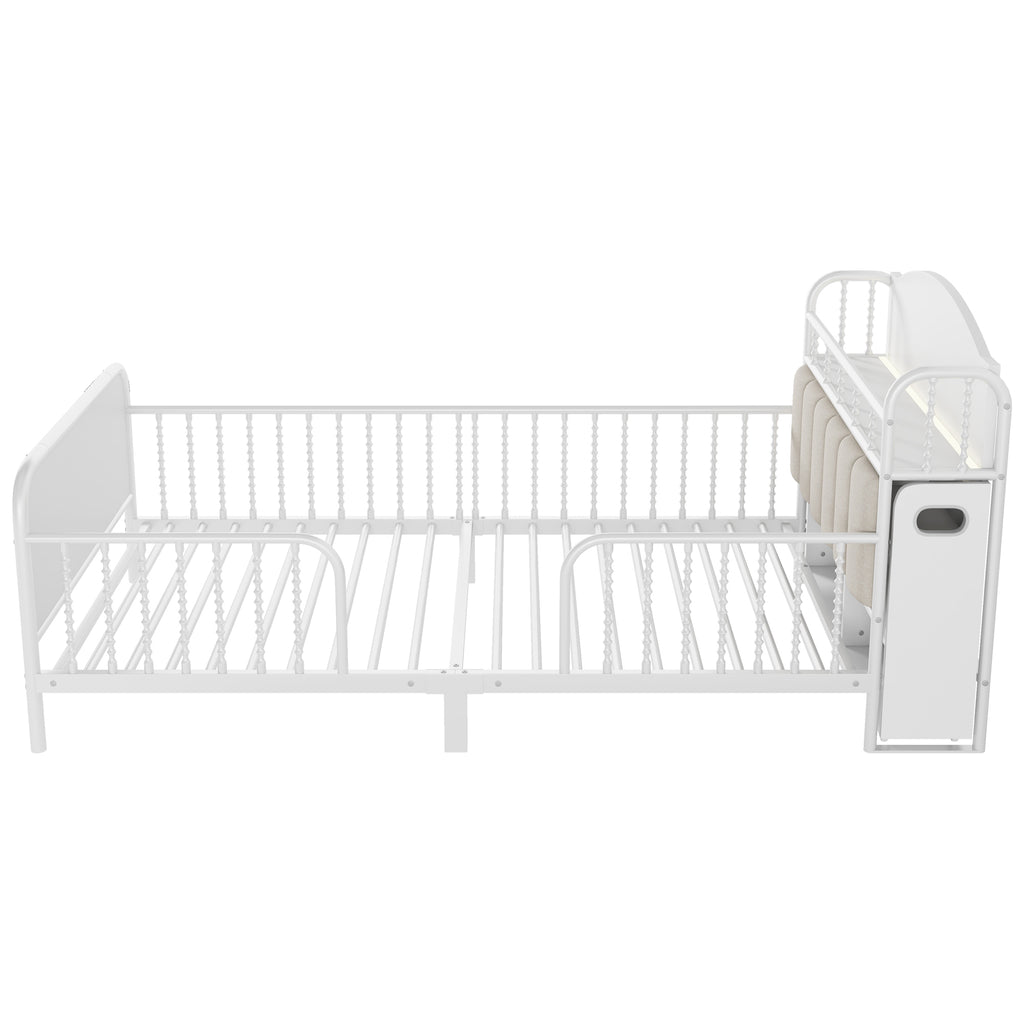 Twin Size Metal Platform Bed