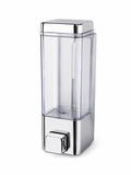 Small Wall Mount Soap Dispenser, Compact, ABS Soap Dispenser for Bathroom & Kitchen, Gold-x