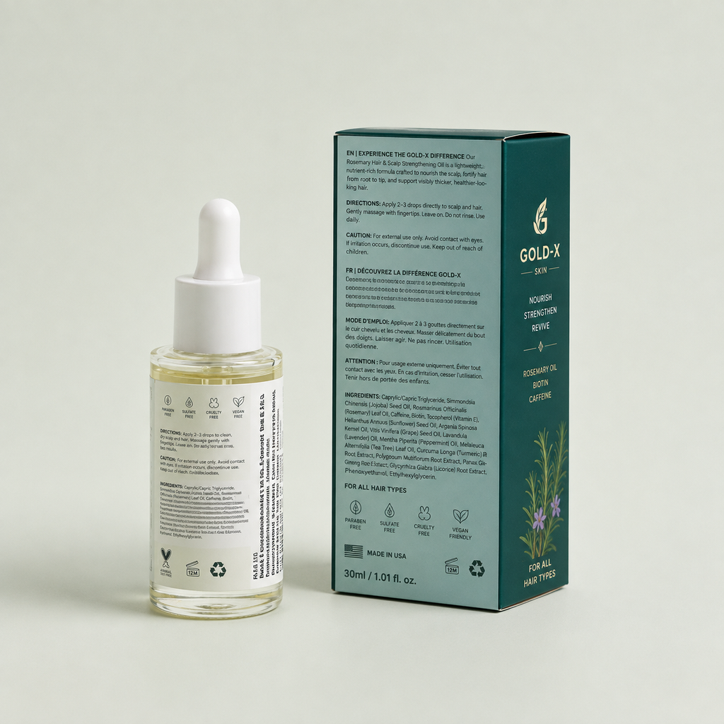Rosemary Hair & Scalp Strengthening Oil