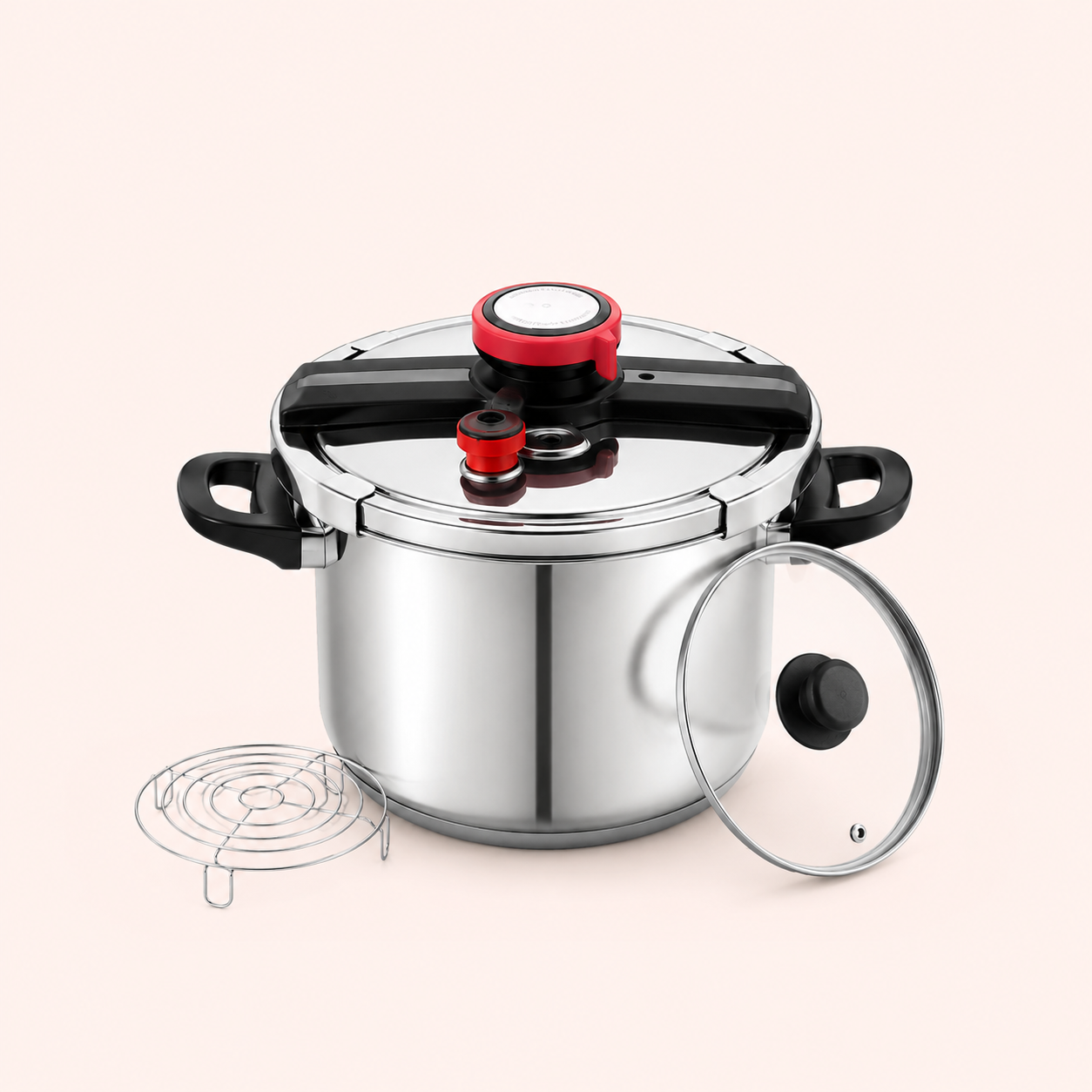 10 Qt Stainless Steel Pressure Cooker