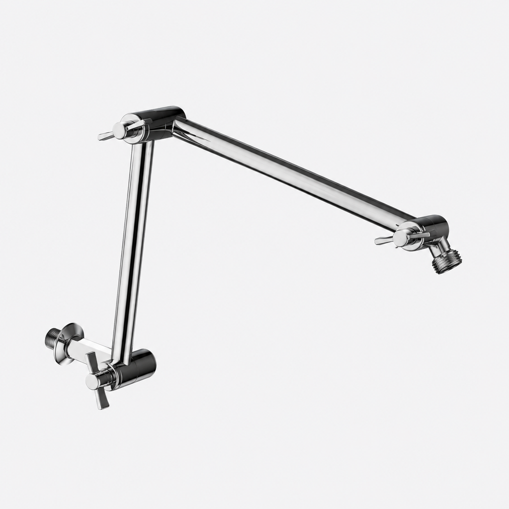 Adjustable Shower Head Extension Arm, 16-Inch