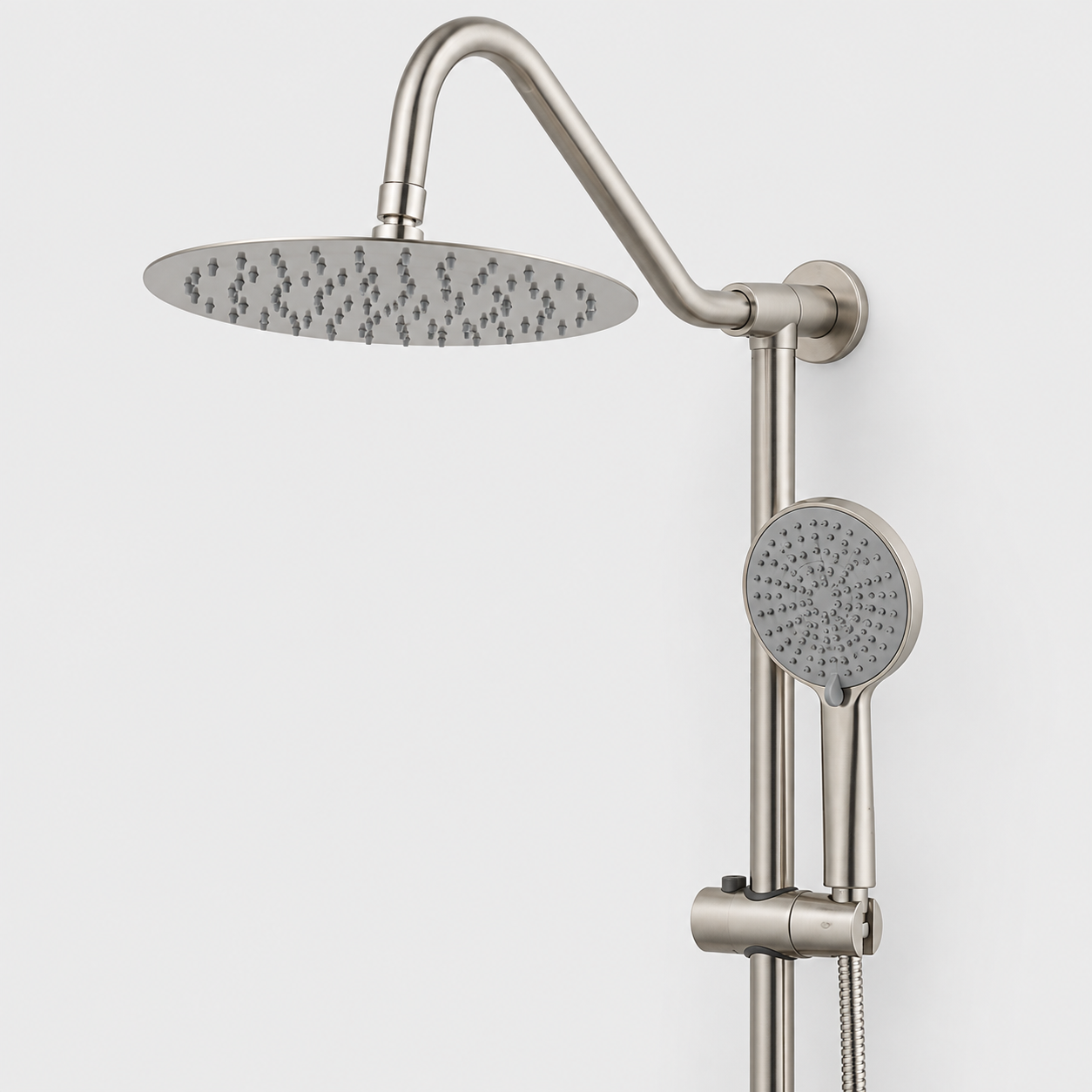 10" Rain Shower System with Handheld Shower Set