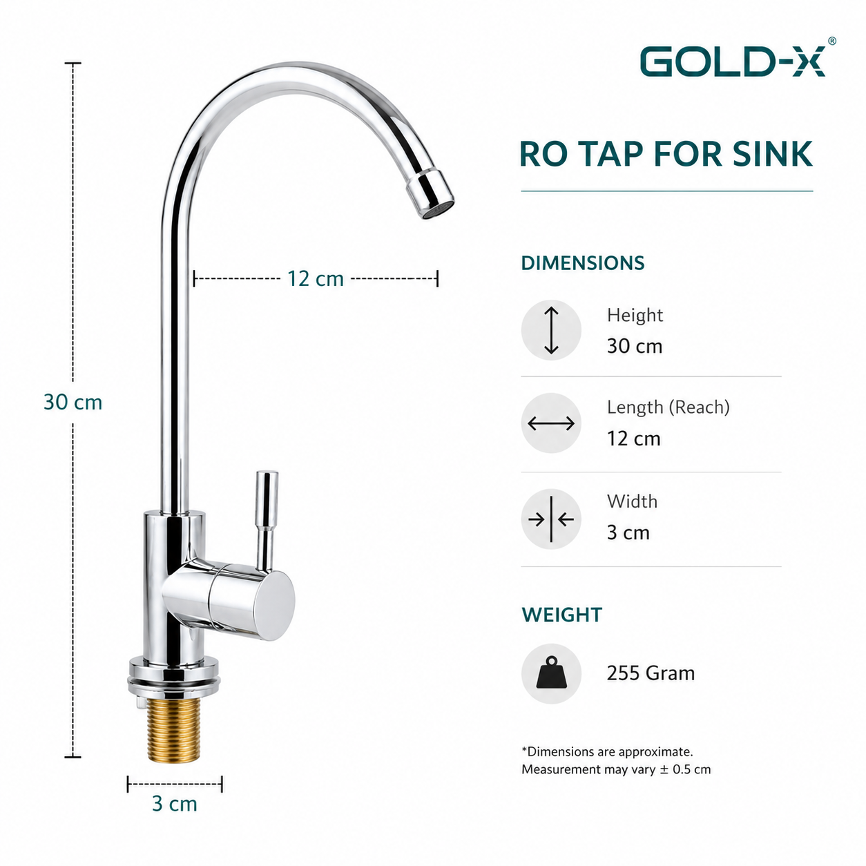 Ro Tap For Sink - Gold-x