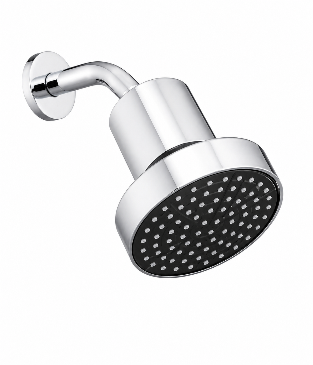 PureSpa High Pressure Filtered Shower Head, Spray Modes, Chlorine Reduction, Universal Bathroom ShowerHead with Replaceable Filter, Gold-x